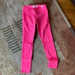 Hot Pink Jeans